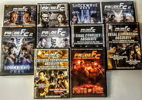 Pride dvd lot grand - lot, (10)