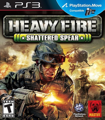 Heavy fire shattered spear - shattered,