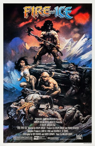 Fire and ice - ice, poster