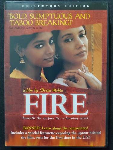 Fire dvd insert deepa mehta - fire,