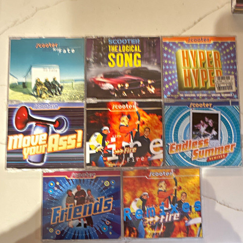 Scooter singles hyper - cd,