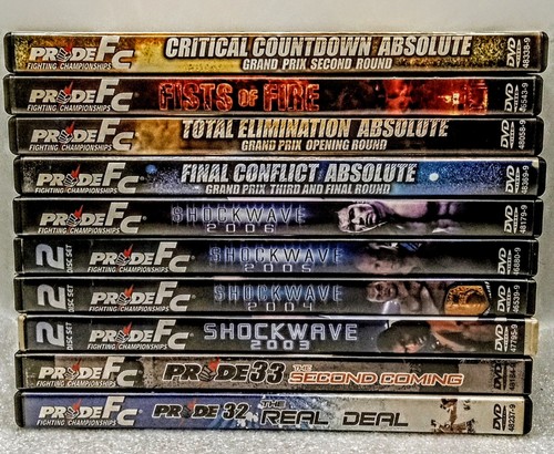 Pride dvd lot - pride,